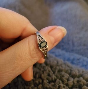 LONDON BLUE TOPAZ Sterling Silver Ring size 9